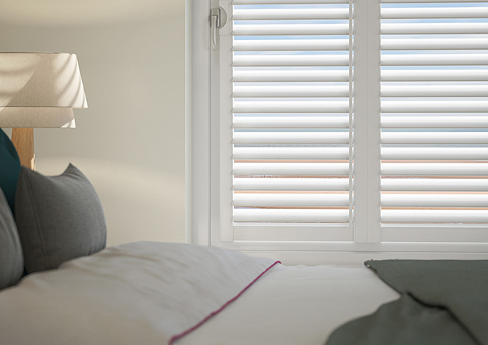 Sierra, Ice White - Perfect Fit Shutter Blind - Image 13